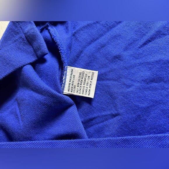 POLO RALPH LAUREN MENS 100% COTTON BLUE EMBROIDERED POLO BEAR SHIRT RL13 Sz S - Picture 3 of 10